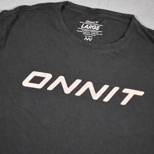 Onnit Gym Graphic T-Shirt Large Bamboo/Cotton Performance Gym Fitness Activewear